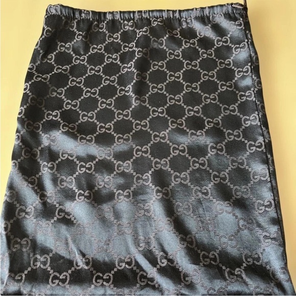 Gucci Charcoal Monogram Backpack - Picture 14 of 16